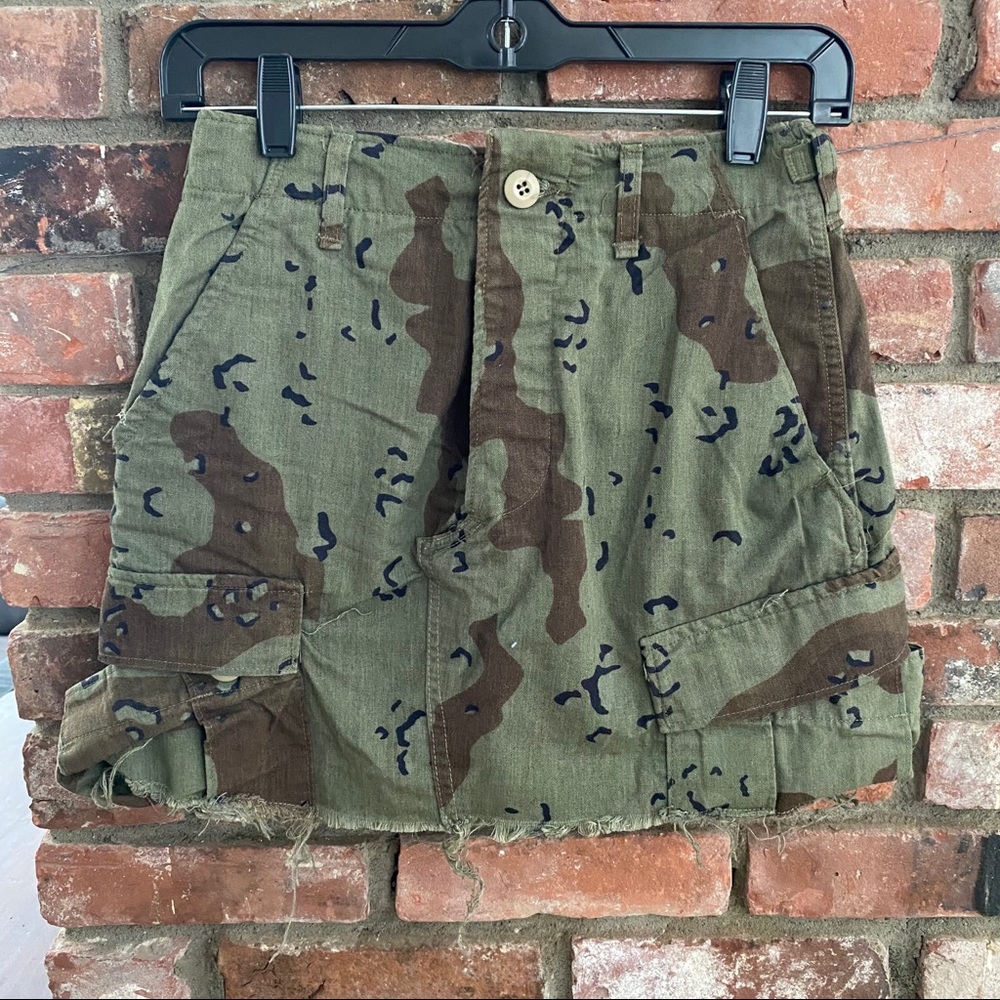 Army Mini Skirt